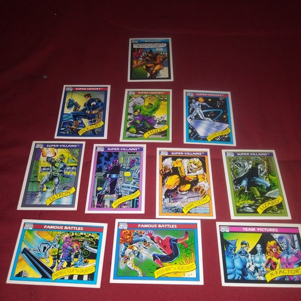 1990 Impel Marvel Universe Trading Cards